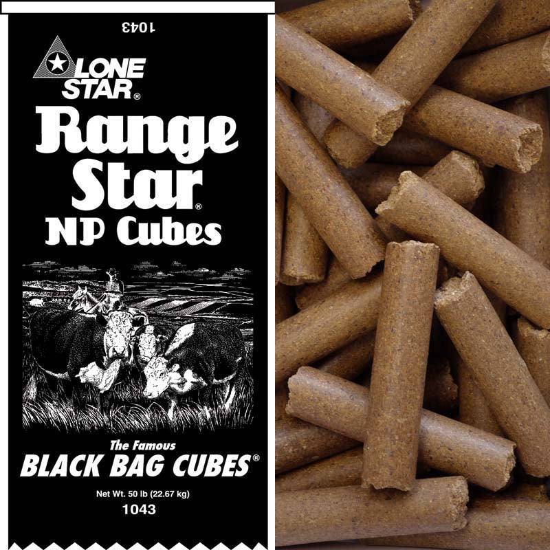 Lone Star® Range Star 20% Range Cubes 50#