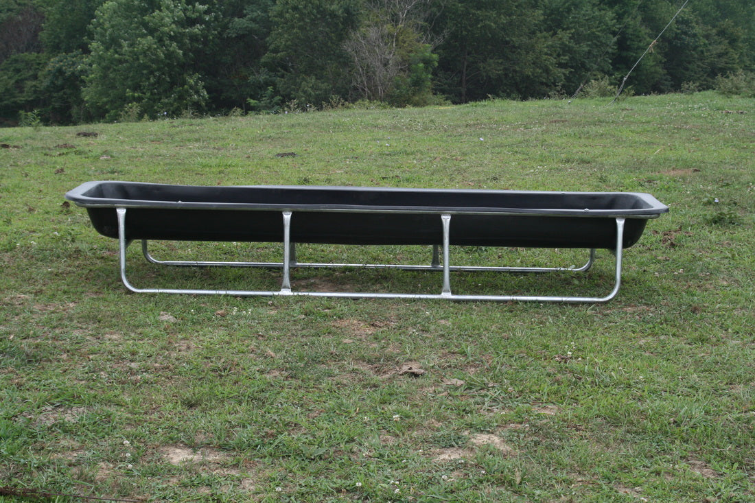 Feed Trough Galvanized 10ft