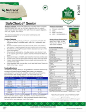 Load image into Gallery viewer, SafeChoice Senior 50#
