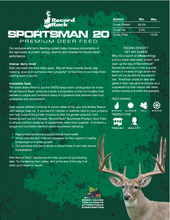 Load image into Gallery viewer, Record Rack Sportsman 20 Pellets 50#