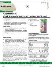 Load image into Gallery viewer, Chick Starter Grower 18% Crumble Medicated 50#