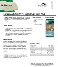 Load image into Gallery viewer, Fingerling 36% Fish Food 50#