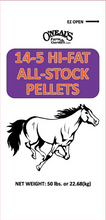 Load image into Gallery viewer, 14-5 Hi-Fat All-Stock Pellet 50#