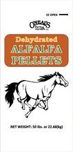 Load image into Gallery viewer, Dehydrated Alfalfa Pellets 50#