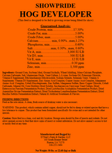 Load image into Gallery viewer, Showpride Hog Developer 17 50#