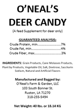 Load image into Gallery viewer, O'Neal's Deer Candy 40#