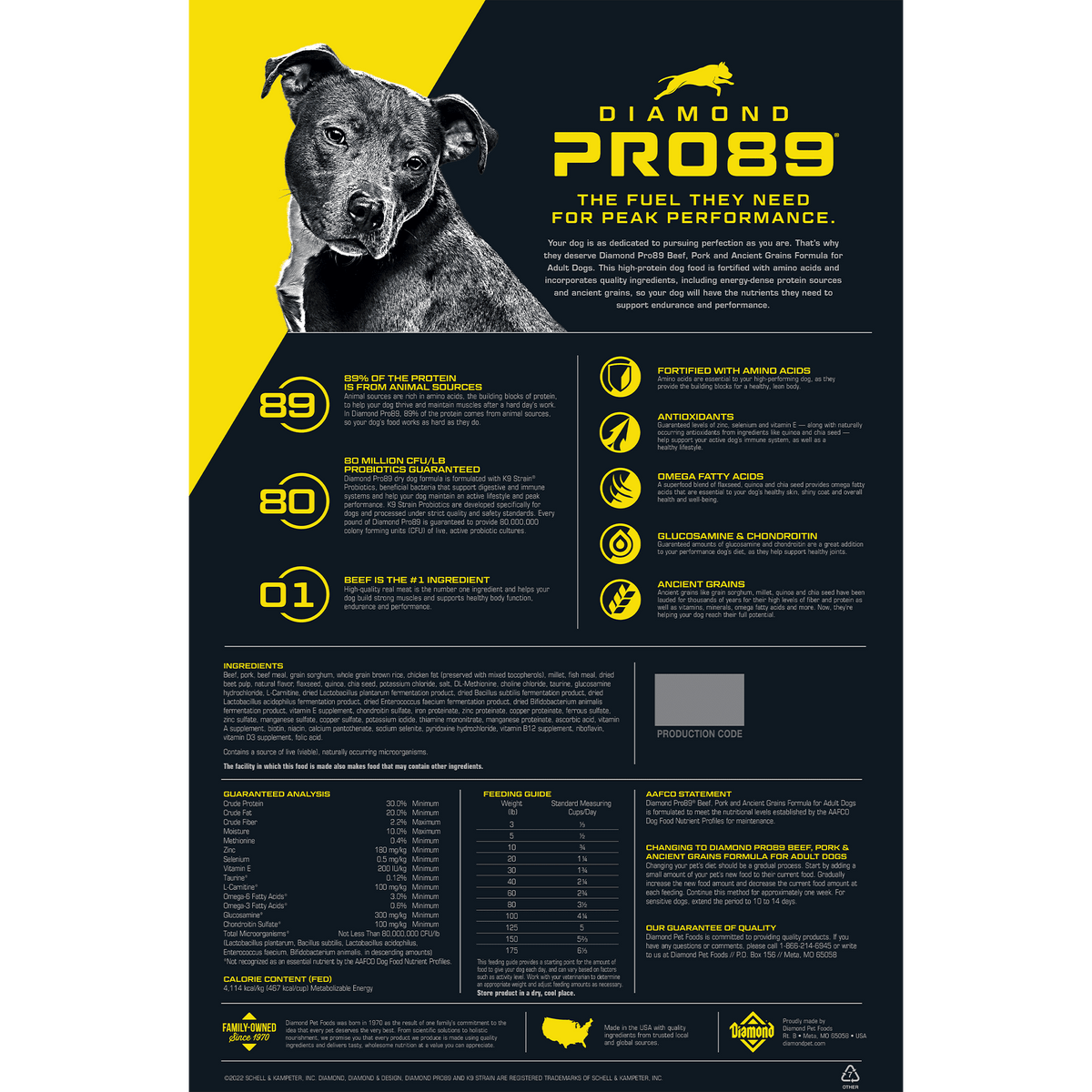Diamond Pro89 Dog Food 40# – O'NEAL'S FARM AND GARDEN