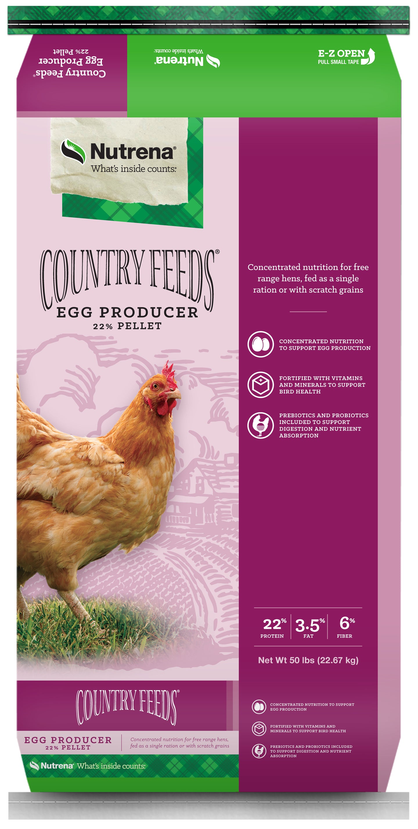 Egg Producer 22% Layer Pellet 50#