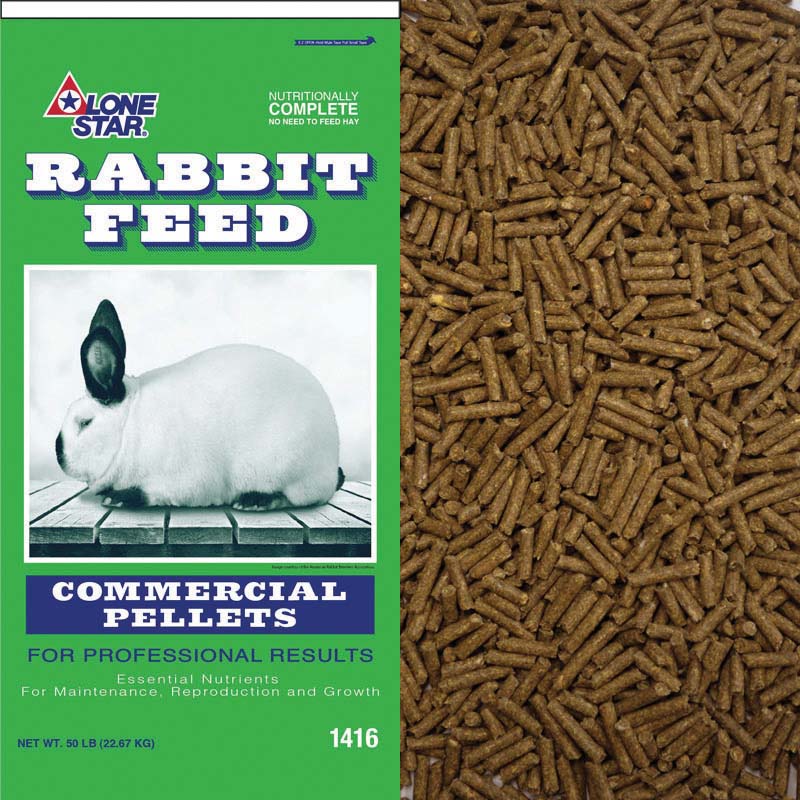 *NEW* Lone Star Rabbit Pellet 16% 50#