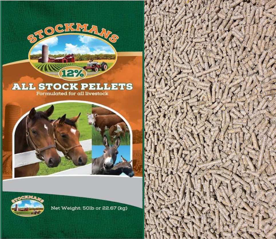 12% All stock pellets