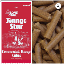 Load image into Gallery viewer, Lone Star® Range Star 20% Range Cubes 50#
