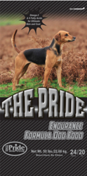 The Pride Endurance Formula 24/20 Dog Food 50#