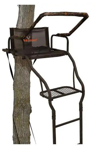 BIG GAME STEALTH ELITE LADDERSTAND 1-MAN 18ft