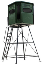 Load image into Gallery viewer, Redneck Buck Palace Platinum 360° 6X6 Box Blind
