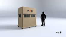 Load and play video in Gallery viewer, Dixie Fiberglass Blind 4'x6'
