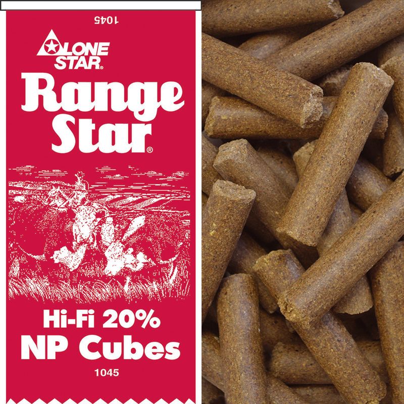 Lone Star® Range Star 20% Range Cubes