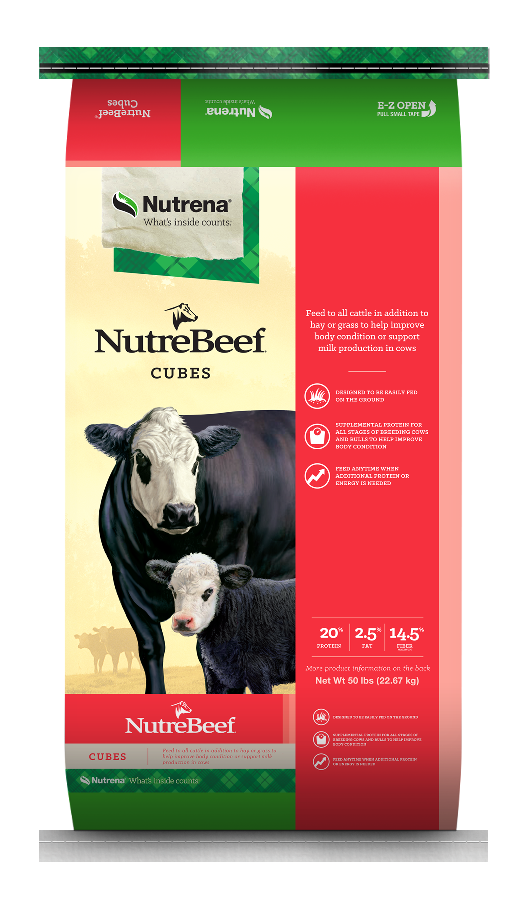 Nutrena® NutreBeef 20% Range Cube